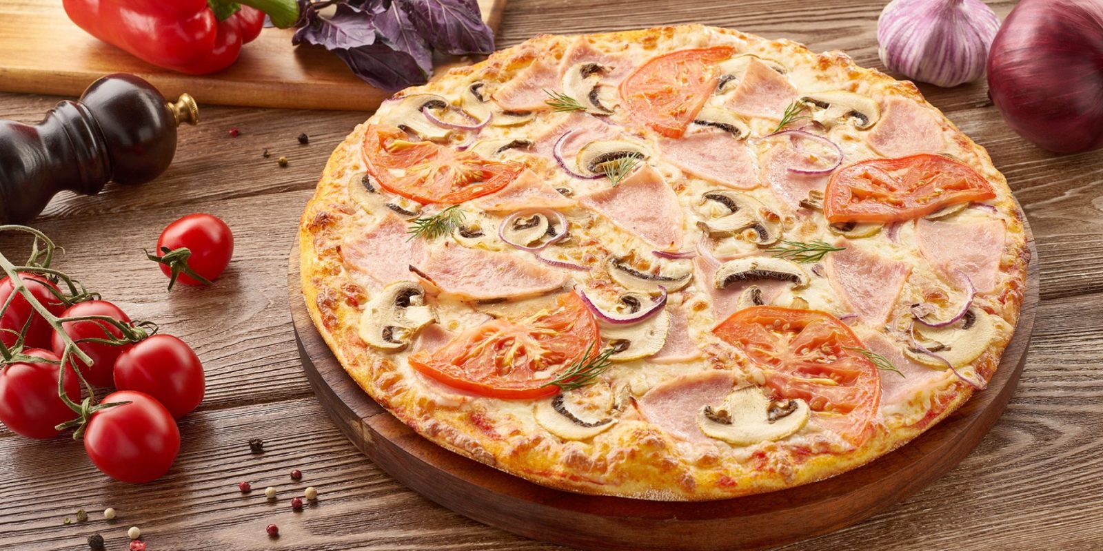 рецепты пиццы мясная с помидорами фото 87